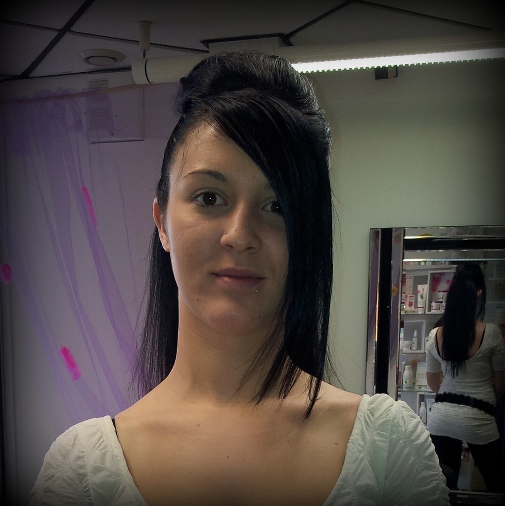 image de coiffure spéciale