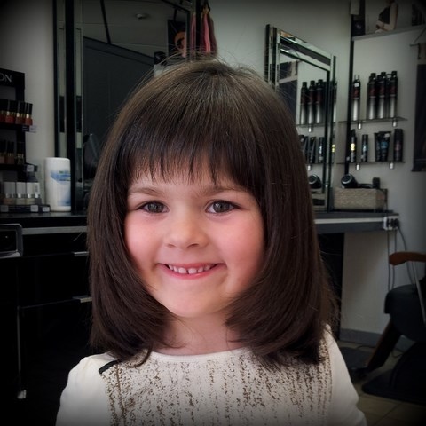 coupe fille éffilé